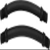 Cressi Standard Band for Diving Equipment, 130 mm, FA340006 view 2