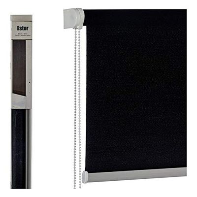 Arte Regal Import 11375 Roller Blind, 150 x 180 cm, Black