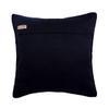 The HomeCentric Midnight Punch Handmade 22 x 22 in Throw Pillow Cover, Black and Gray Origami Pattern view 3