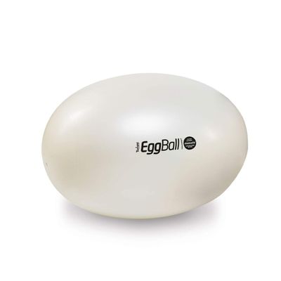 PEZZI Eggball MAXAFE Exercise Ball, 55 cm, White