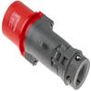 Legrand LEG52943 Straight Hypra Plug, IP44, 32 A, 380 V AC / 415 V, 3P+T view 1