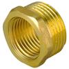 Yellow Brass Male-to-Female Reducing Adapter, 1-1/4 in x 1/2 in view 1