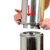 Opsinox 1020018 Stainless Steel Chimney, 200 mm, with Draft Enhancer KV view 2