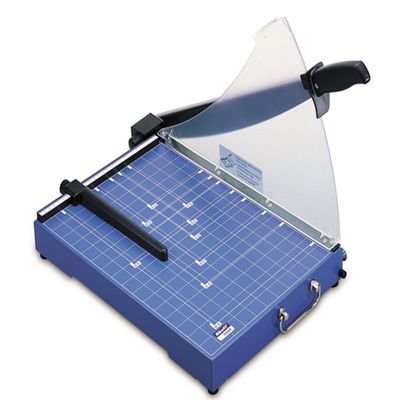 KwTrio 13023 Heavy-Duty Guillotine Paper Cutter, 310 mm Cutting Length