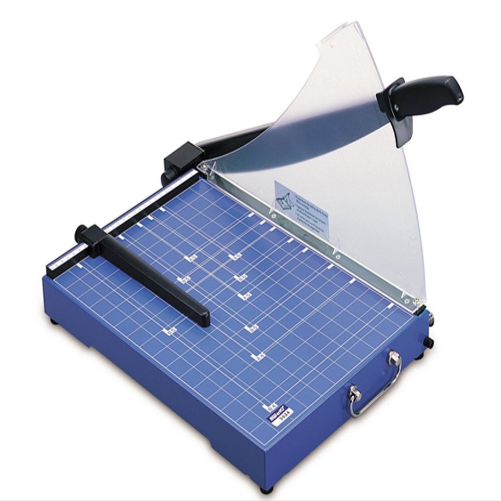 KwTrio 13023 Heavy-Duty Guillotine Paper Cutter, 310 mm Cutting Length