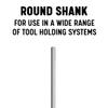 Drill America DWRR Series Qualtech High-Speed Steel Reamer, Straight, Round Shank, Uncoated, 6.5 mm view 4
