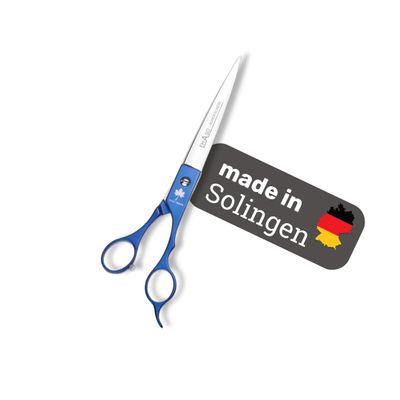 EHASO Durable 21 cm Straight Japanese Steel Scissors with Aluminum Handle, Rust-Resistant