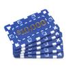 Brybelly Poker Plaques 7.6 x 4.4 cm, Blue, 5 Pieces view 2