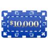 Brybelly Poker Plaques 7.6 x 4.4 cm, Blue, 5 Pieces view 4