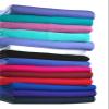 Polyester Jersey Rib Stretch Fabric with Matching Rib Welts, Wine, 1 Meter (Fabric Only) view 1