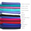 Polyester Jersey Rib Stretch Fabric with Matching Rib Welts, Wine, 1 Meter (Fabric Only) view 2