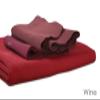 Polyester Jersey Rib Stretch Fabric with Matching Rib Welts, Wine, 1 Meter (Fabric Only) view 3