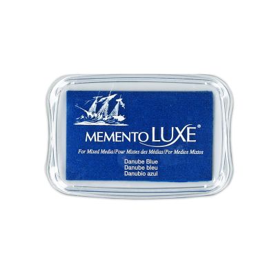 Tsukineko Memento Luxe Ink Pad, Danube Blue
