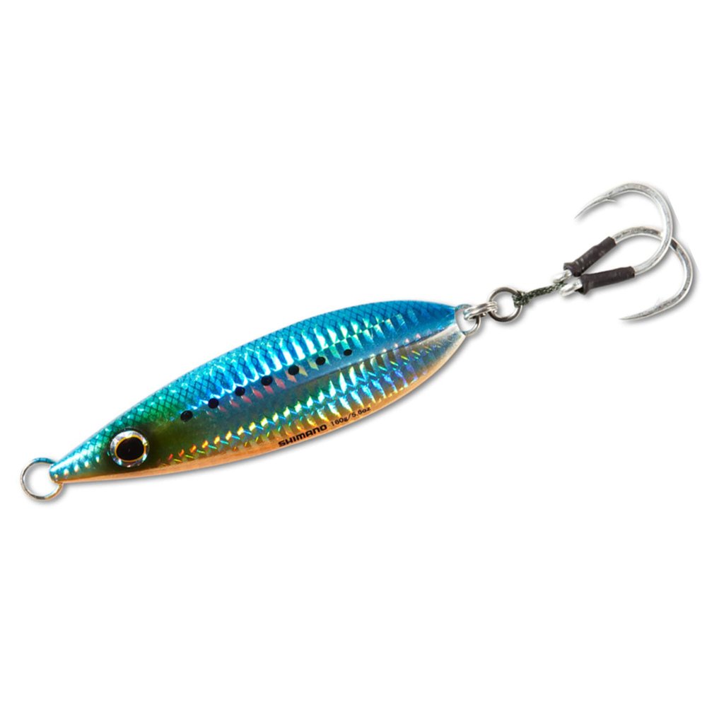 Shimano Butterfly Flat Fall Jig, 80 g, Blue Sardine
