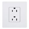Lutron CARS-15-TR-WH Claro 15-Amp Tamper-Resistant Receptacle, White view 2