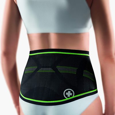 bort 104680SP StabiloBasic Lady Sport Back Support with Pad, Size 1, Black