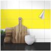 Wandkings Tile Stickers 14.5 x 19.5 cm, 20 Pieces - Sulfur Yellow, Satin-Matte view 1