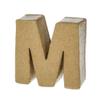 EFCO PappArt Letter M, Approx. 5 cm H x 5 cm W x 2 cm D view 1
