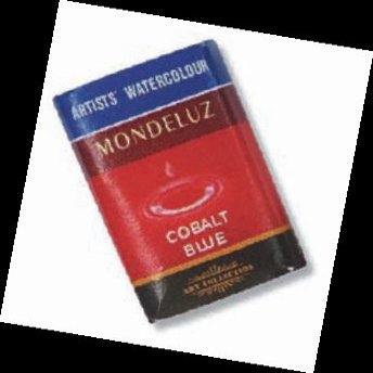 Mondeluz Watercolor Paint – Cobalt Blue 15 – Full Pan