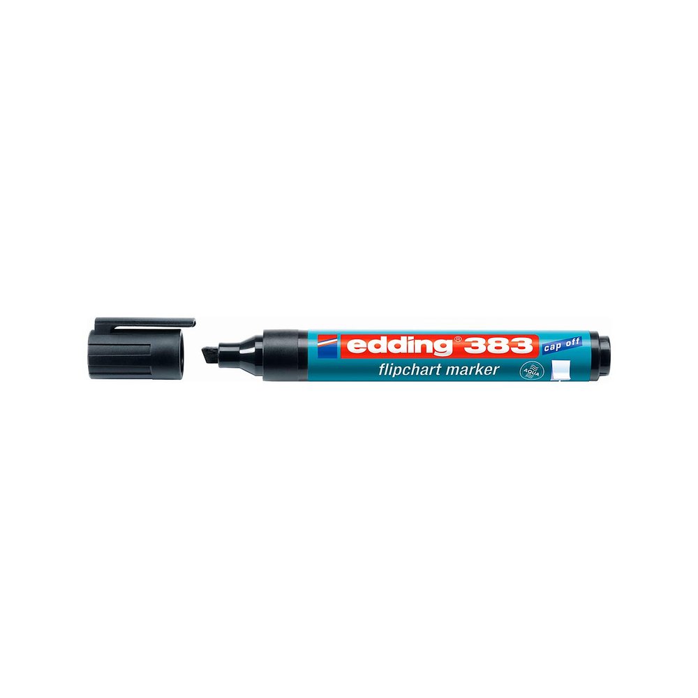 Edding FT 30 Refillable Flipchart Marker 383 Black