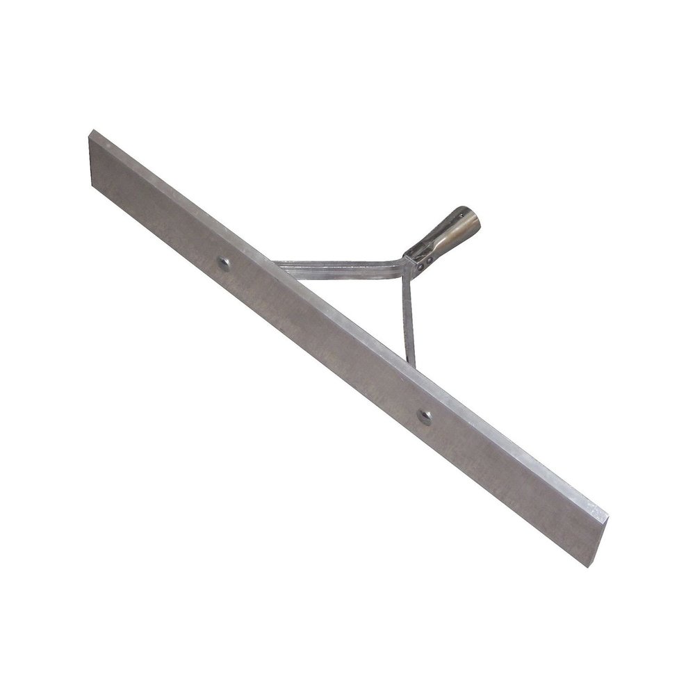 STUBAI Aluminum Asphalt Spreader/Push Shovel, 70 cm, Straight, 700 x 315 x 100 mm