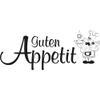 GRAZDesign Kitchen Wall Decal “Bon Appétit” Chef | Self-Adhesive Saying - 100 x 40 cm / 030 Dark Red view 2