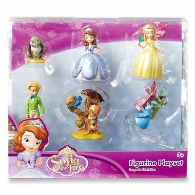 Disney Sofia the First Princess 6-Piece Figurine Set