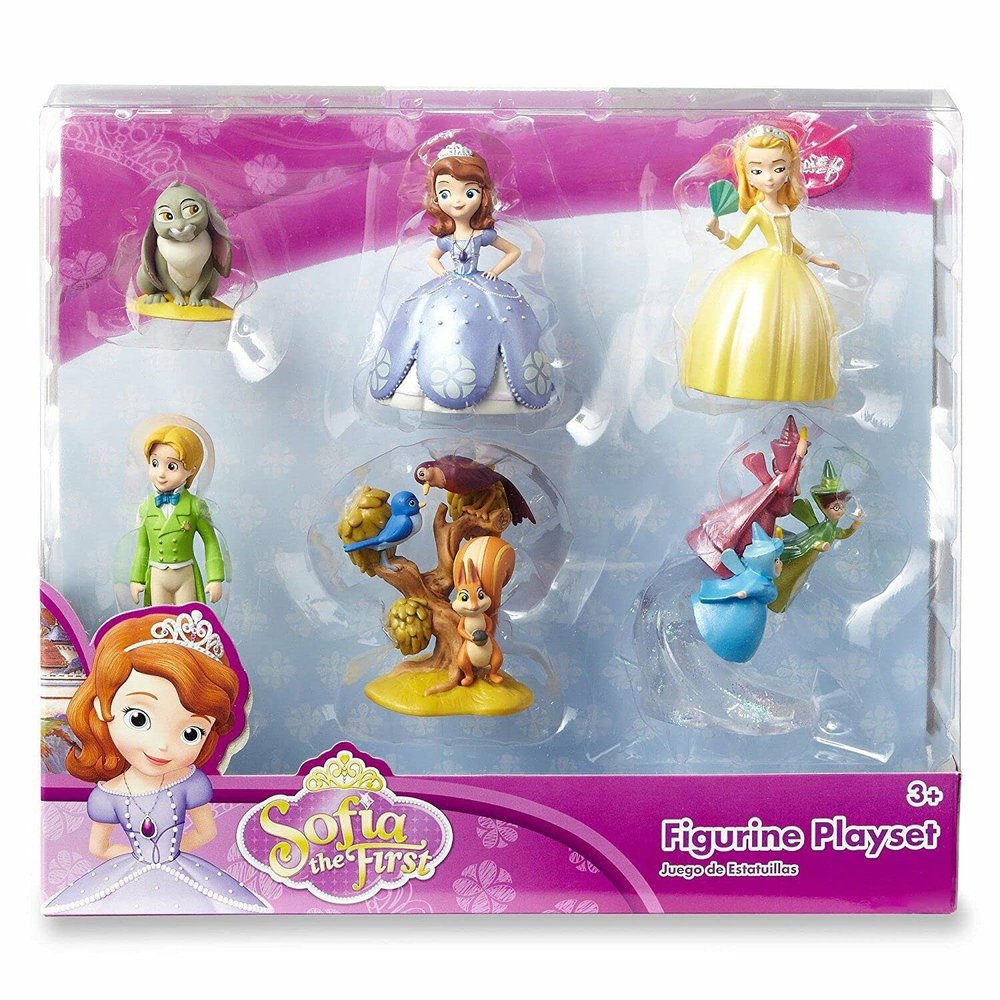Disney Sofia the First Princess 6-Piece Figurine Set