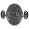 Home Stone Casserole Dish with 2 Handles, Stone/Plastic, Anthracite, 20 cm view 2