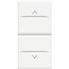 Legrand HD4037 Shutter Push Button, White view 1