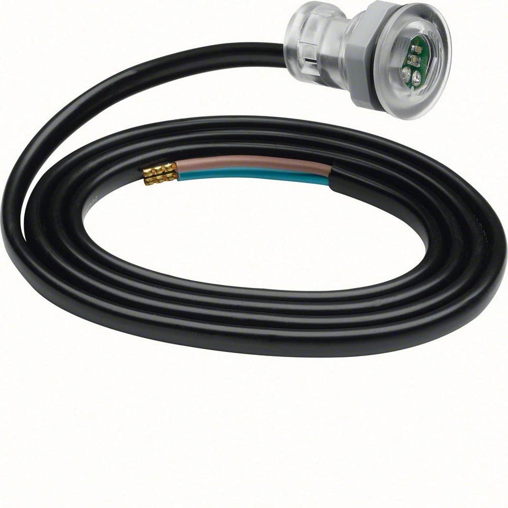 Hager Flush-Mounted Sensor EEN10x for Twilight Switching, White, EEN002