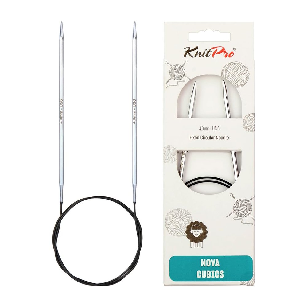 KnitPro Nova Cubics Circular Knitting Needle, 40 cm x 4.00 mm