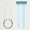 KnitPro Nova Cubics Circular Knitting Needle, 40 cm x 4.00 mm view 4