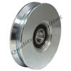 Sliding Gate Wheel, V-Groove, Brass, Article 360, Ø100 mm view 1