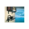 Steel Furniture Shelf Bracket with Plastic Cover, Screws and Wall Plugs Included view 3
