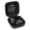 Geekria Shield Headphone Case Compatible with Sennheiser GSP 600, HD 800 S, HD 660 S2, Hard-Shell Travel Case with Cable Storage, Dark Gray view 3