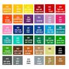 Wall Tattoo Wall Decal Sticker for Living Room, Bedroom or Children's Room, 30 Colors, Wall Quote “Willkommen” wzt20 (Printed Sticker, approx. 20 x 8 cm) view 2