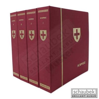 Schaubek Full-Linen Screw Binder with Country and Coat-of-Arms Embossing, Spain, Blue, DSP830