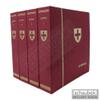 Schaubek Full-Linen Screw Binder with Country and Coat-of-Arms Embossing, Spain, Blue, DSP830 view 1