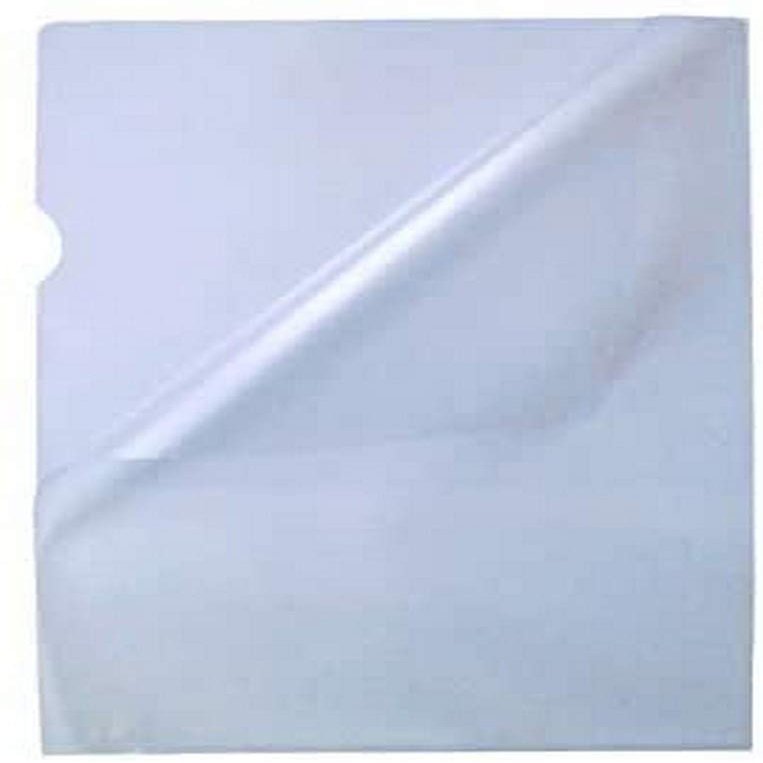 Kangaro A4 PP Document Sleeves, 90 Micron, Transparent Textured, Colorless, 100-Pack