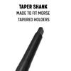 Drill America DWDTS Series HSS Taper-Shank Drill Bit, No. 2 Morse Taper, Black Oxide, 118° Point, 1.6 cm, 1-Pack view 4