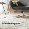 benuta Nest Whisper Shaggy Rug - Beige, Round, 160 cm view 4