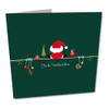 10-Pack Christmas Cards with Envelopes, Santa Design view 3