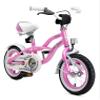 BIKESTAR Girls' 12-Inch Cruiser Bike, Ages 3–4, Pink view 1
