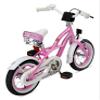 BIKESTAR Girls' 12-Inch Cruiser Bike, Ages 3–4, Pink view 4