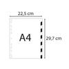 Exacompta 50-Pack Flexible PP Dividers, 12 Blank Tabs, A4 view 3