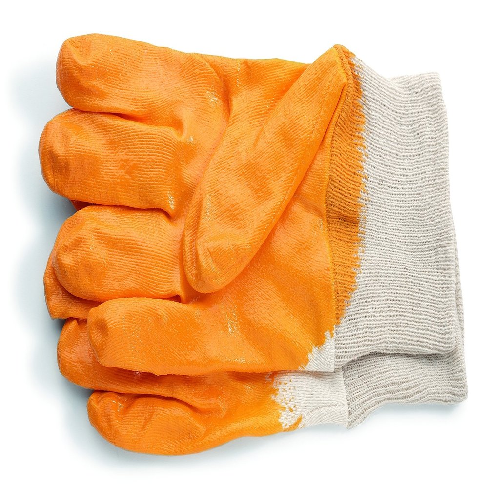 Color Expert Nitrile Gloves Size 10 EN 388 Paint Grip Yellow 98512010