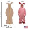 Cardboard People Deranged Easter Bunny, Life-Size Cardboard Standee, A Christmas Story (1983 Film) view 2