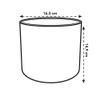 elho B.for Soft Round 16 cm Planter - Anthracite view 4