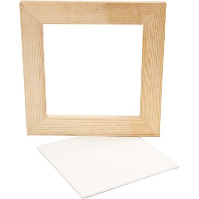 Framed Canvas Panel, 20.8 x 20.8 cm